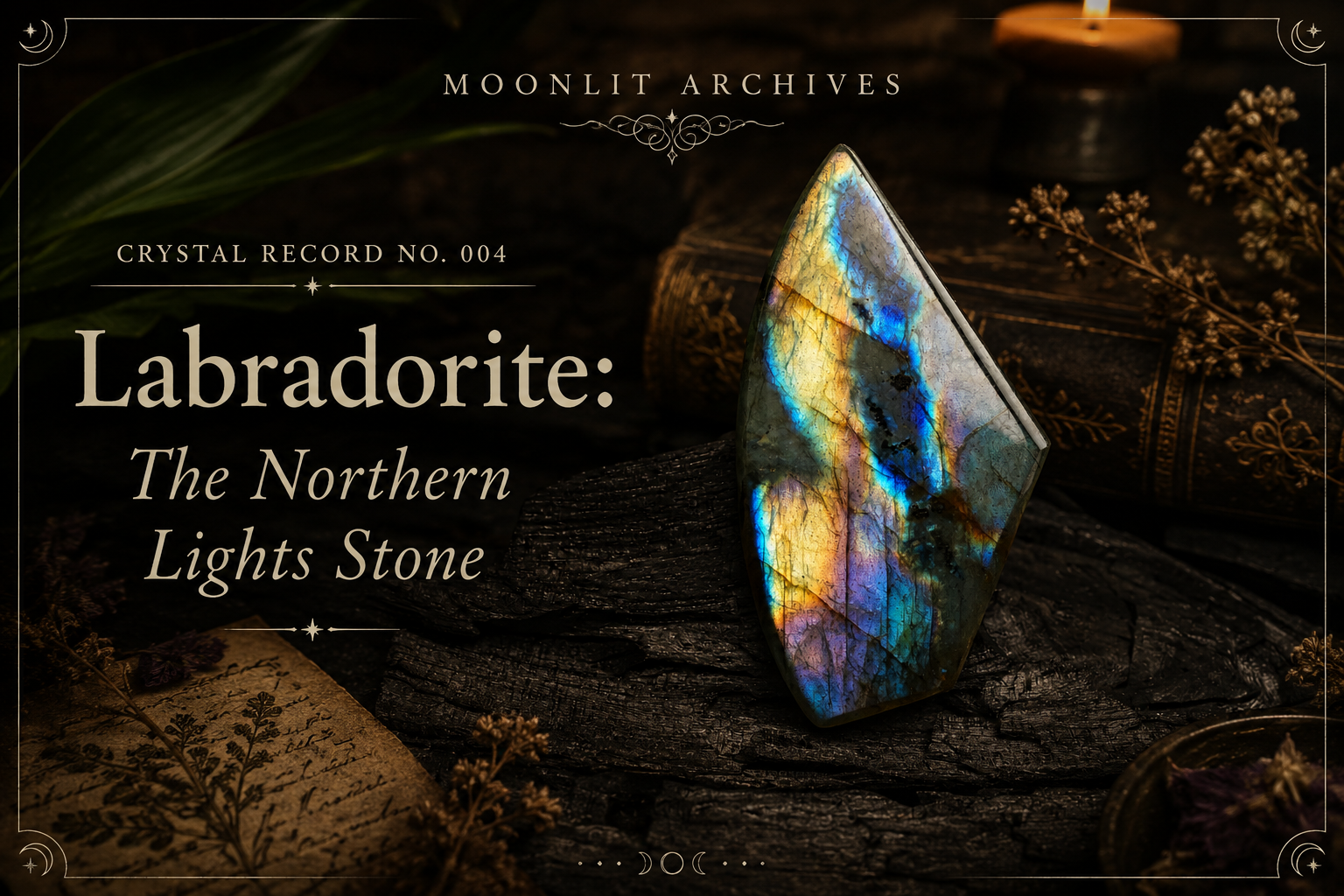 Crystal Record No. 004 : Labradorite