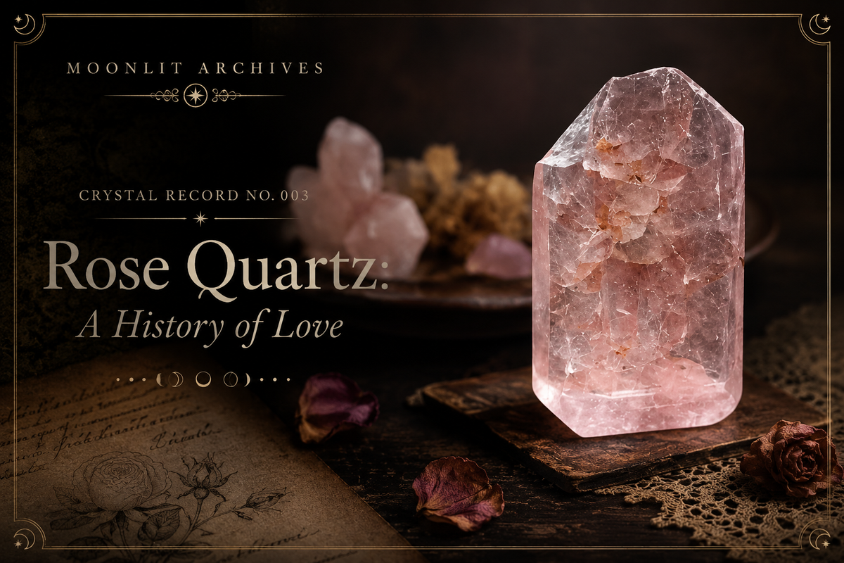 Crystal Record No. 003 - Rose Quartz
