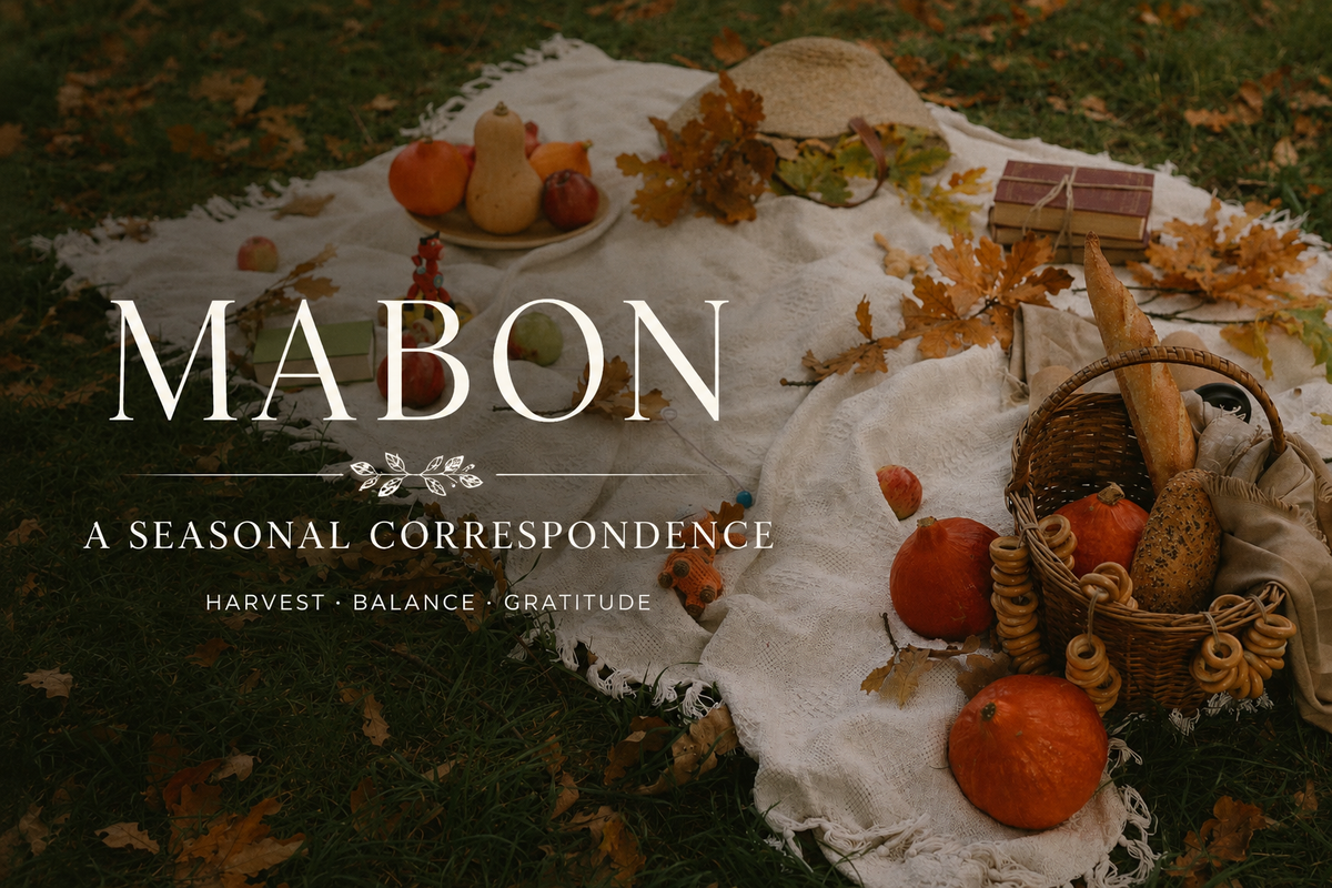 Mabon : A Seasonal Correspondence
