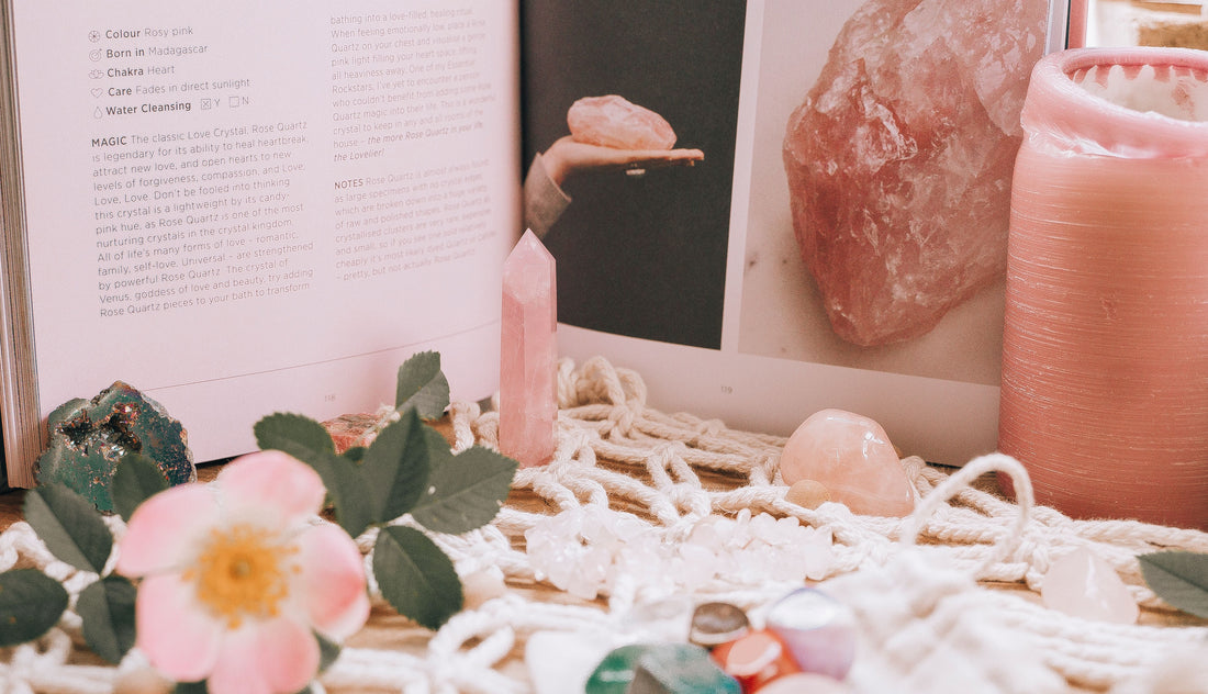 Crystal Record No. 003 - Rose Quartz