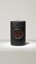 Hand-poured ritual candle with wax seal